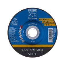 DISC POLIZARE OTEL 125X7.0 MM PSF PFERD