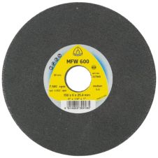 Disc abraziv netesut compact MFW600 150x25.4mm granulatie fina carbura siliciu polizare colturi pentru inox/metal KLINGSPOR