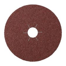 Fibrodisc abraziv CS561 D-125x22mm granulatie R 60 oxid aluminiu suport compozit pentru metal/neferoase KLINGSPOR