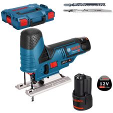 Fierastrau pendular acumulator GST12V-70 fixare rapida 1500-2800 oscilatii/min cursa 18mm avans reglabil 12V/2x3.0Ah BOSCH