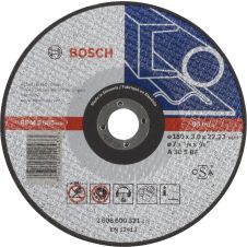 Disc abraziv taiere EXPERT-METAL 180x22.2x3.0mm AS30T tip-41 otel BOSCH