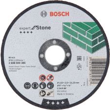 Disc abraziv taiere EXPERT-STONE 125x22.2x2.5mm C24R tip-41 piatra caramida tigla BOSCH