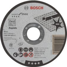 Disc abraziv taiere EXPERT-INOX 115x22.2x1.0mm  AS60T tip-41 inox BOSCH