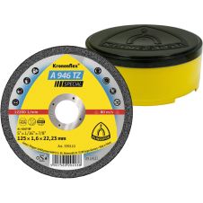 Disc abraziv taiere A946TZ-SPECIAL 125x22.2x1.6mm A36T tip-41 ambalaj-etans inox otel KLINGSPOR