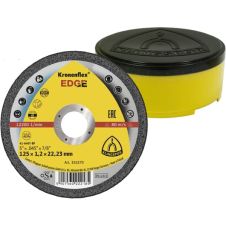 Disc abraziv taiere EDGE-SPECIAL 125x22.2x1.2mm A46T tip-41 ambalaj-etans inox otel KLINGSPOR