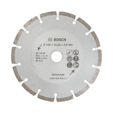 Disc diamantat taiere STANDARD-UNIVERSAL-CONSTRUCT 180x22.2mm sector cu pastile beton-nearmat tencuiala caramida tigla pavele piatra  BOSCH