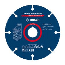 Disc diamantat taiere EX CARBIDE-MULTI 125x22.2mm sector diamante lipite electroplacare lemn plastice BOSCH