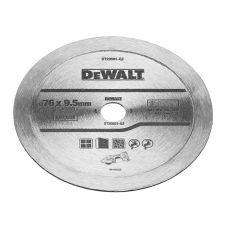 Disc diamantat taiere 76x9.5mm sector continuu DT20590 gresie/faianta-portelan ceramica-dura granit marmura DEWALT