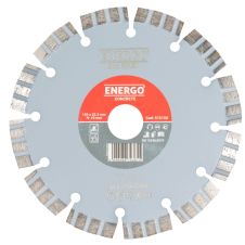 Disc diamantat taiere CONCRETE 150x22.2 mm T20 sector cu pastile turbo beton-armat pavele piatra-dura ENERGO