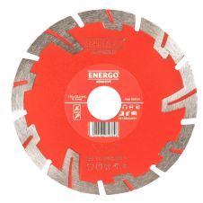Disc diamantat taiere ABRASIVE 125x22.2mm M40 sector cu pastile standard BCA tencuiala sapa calcar caramida ENERGO