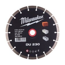 Disc diamantat taiere DU 230x22.2mm sector cu pastile caramida tencuiala BCA MILWAUKEE