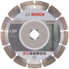Disc diamantat taiere STANDARD-CONCRETE 180x22.2mm sector cu pastile beton pavele boltari BOSCH