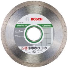 Disc diamantat taiere STANDARD-CERAMIC 115x22.2mm sector continuu gresie/faianta-standard ceramica BOSCH