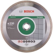 Disc diamantat taiere STANDARD-CERAMIC 230x22.2mm sector continuu gresie/faianta-standard ceramica BOSCH