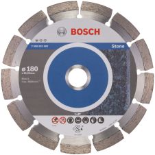 Disc diamantat taiere STANDARD-STONE 180x22.2mm sector cu pastile granit piatra-dura BOSCH