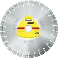 Disc diamantat taiere DT600U-SUPRA 150x22.2mm sector cu pastile beton-armat pavele boltari mozaic caramida piatra-dura marmura KLINGSPOR