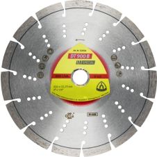 Disc diamantat taiere DT900B-SPECIAL 125x22.2mm sector cu pastile beton-armat pavele boltari KLINGSPOR