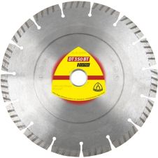 Disc diamantat taiere DT350BT-EXTRA 115x22.2mm sector cu pastile-turbo beton-nearmat pavele boltari KLINGSPOR