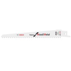Panza fierastrau sabie S611DF cu L-100mm pas 4.3mm 6tpi BIM pentru lemn/metal set 5 bucati BOSCH