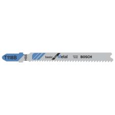 Panza fierastrau pendular T 118 B cu L-92mm pas 1.9-2.3mm 13-11tpi HSS pentru metal set 5 bucati BOSCH