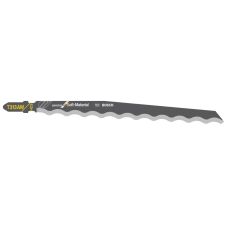Panza fierastrau pendular T 313 AW cu L-152mm tais continuu ondulat HCS pentru cauciuc set 3 bucati BOSCH