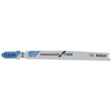 Panza fierastrau pendular T 123 XF PROGRESSOR cu L-100mm pas 1.2-2.6mm 21-10tpi HSS pentru metal set 5 bucati BOSCH