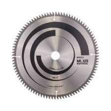 Panza fierastrau circular MULTI MATERIAL 305x30mm g 3.2mm 96 dinti widia 5000rpm pentru plastic/profil aluminiu/PAL BOSCH
