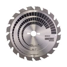 Panza fierastrau circular CONSTRUCT WOOD 300x30mm g 3.2mm 20 dinti widia 5000rpm pentru lemn constructii/lemn brut BOSCH