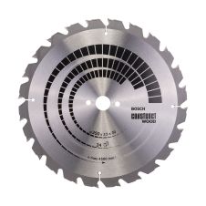 Panza fierastrau circular CONSTRUCT WOOD 350x30mm g 3.5mm 24 dinti widia 4500rpm pentru lemn constructii/lemn brut BOSCH