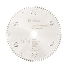Panza fierastrau circular MULTI BEST 254x30mm g 2.3mm 80 dinti widia 7500rpm pentru plastic/profil aluminiu/PAL BOSCH