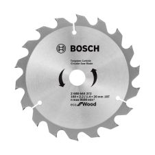 Panza fierastrau circular ECO WOOD 160x20mm g 2.2mm 18 dinti widia 9500rpm pentru lemn brut/lemn multistrat/PAL/OSB BOSCH