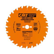 Panza fierastrau circular 315x30mm g 3.2mm 24 dinti widia pentru lemn constructii/lemn brut/OSB CMT