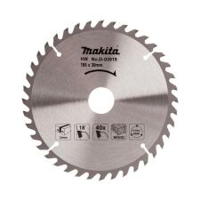 Panza fierastrau circular 185x30mm g 2.0mm 40 dinti widia 6500rpm pentru lemn brut/lemn multistrat/PAL/OSB MAKITA