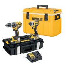 Set 2 masini acumulator DCK266P2C DCD796-Surubelnita DCF887 Cheie-hex-1/4" 18V/2x5.0Ah 1xDCB115 1-valiza 1-termoizolanta DEWALT