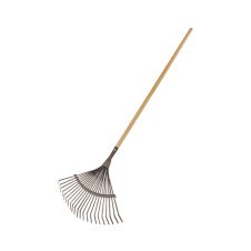 GREBLA 22 DINTI OTEL PENTRU FRUNZE COADA LEMN LACUITA CROWNMAN