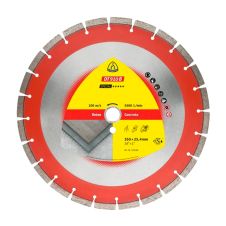 Disc diamantat taiere DT910B-SPECIAL 400x25.4mm sector cu pastile beton-armat pavele boltari piatra-dura KLINGSPOR