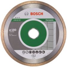Disc diamantat taiere STANDARD-CERAMIC 180x25.4/30.0mm sector continuu  gresie/faianta-portelan ceramica BOSCH