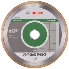 Disc diamantat taiere STANDARD-CERAMIC 200x25.4/30.0mm sector continuu  gresie/faianta-portelan ceramica BOSCH