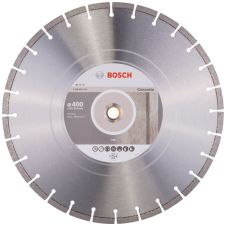 Disc diamantat taiere STANDARD-CONCRETE 400x20.0/25.4mm sector cu pastile beton-nearmat pavele boltari piatra-dura BOSCH