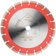 Disc diamantat taiere DT900B-SPECIAL 350x25.4mm sector cu pastile- turbo beton-armat pavele boltari KLINGSPOR