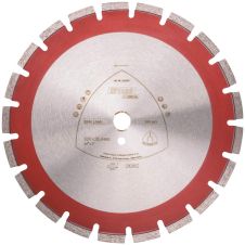 Disc diamantat taiere DT902B-SPECIAL 350x25.4mm sector cu pastile beton-armat pavele boltari piatra-dura KLINGSPOR