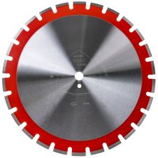 Disc diamantat taiere DT602B-SUPRA 450x25.4mm sector cu pastile beton-armat pavele boltari piatra-dura KLINGSPOR
