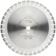 Disc diamantat taiere DT600U-SUPRA 350x25.4mm sector cu pastile beton-armat pavele boltari piatra-dura travertin granit marmura KLINGSPOR