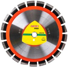 Disc diamantat taiere DT350AB-EXTRA 350x25.4mm sector cu pastile-turbo mixt-asfalt/beton caramida sapa KLINGSPOR