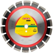 Disc diamantat taiere DT350AB-EXTRA 300x25.4mm sector cu pastile-turbo mixt-asfalt/beton caramida sapa KLINGSPOR