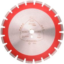 Disc diamantat taiere DT902B-SPECIAL 400X25.4mm sector cu pastile beton-armat pavele boltari piatra-dura KLINGSPOR