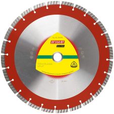 Disc diamantat taiere DT350BT-EXTRA 350x25.4mm sector cu pastile- turbo beton-nearmat pavele boltari piatra-dura KLINGSPOR