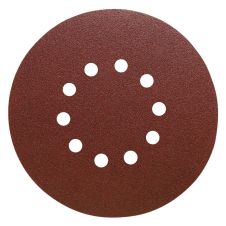 Disc abraziv autoadeziv PS 22 K D-225mm granulatie R 180 oxid aluminiu suport hartie 10 orificii lemn/metal KLINGSPOR