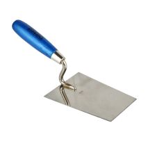 Mistrie SOLID lama inox L-160mm grosime 0.9mm cu maner lemn pentru zidar ENERGO