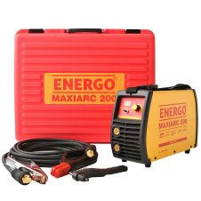 Aparat sudura cu electrod MAXIARC 200 functie TIG-LIFT randament 170A/60% 230V cu accesorii ENERGO